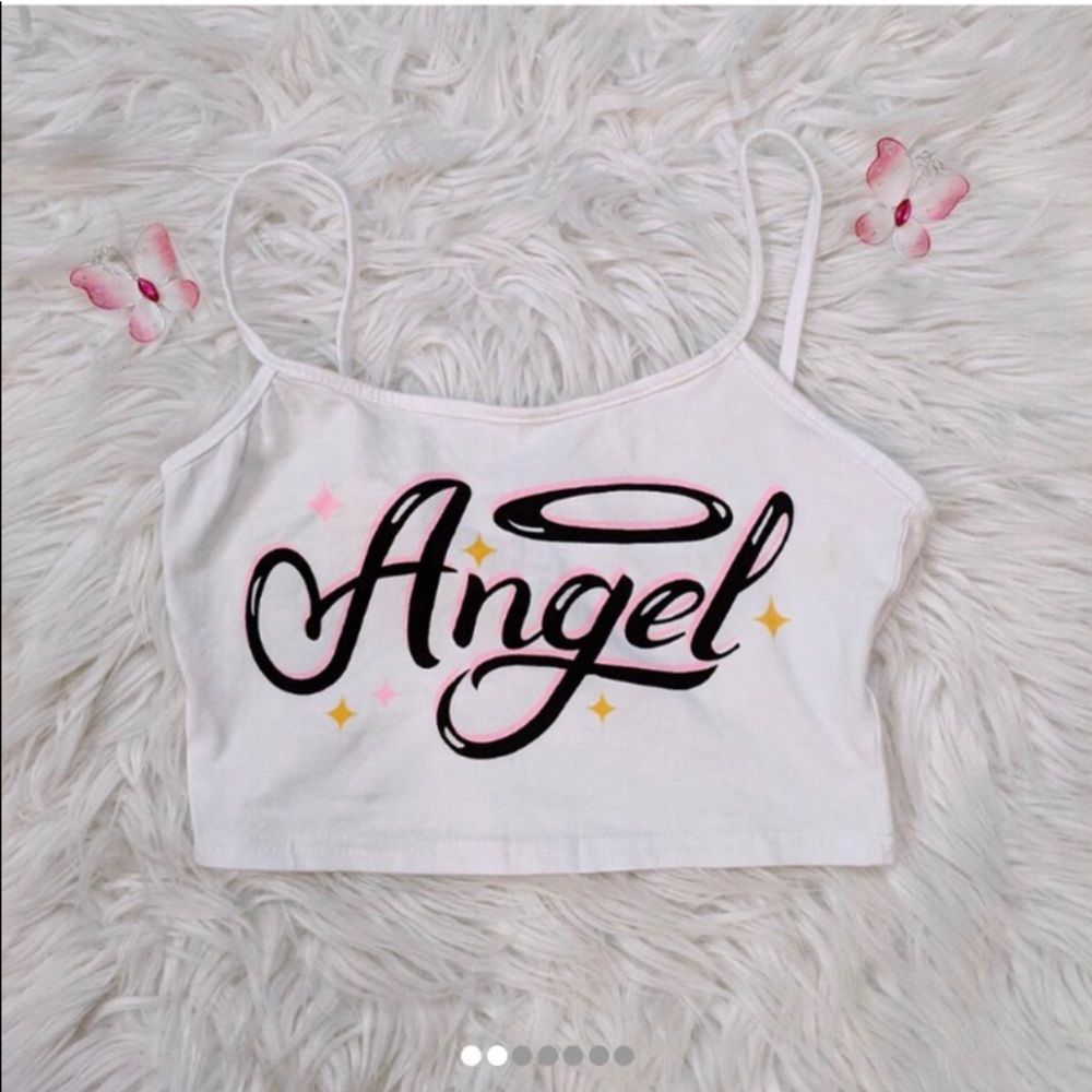 sweet angel y2k tank top 💖💒